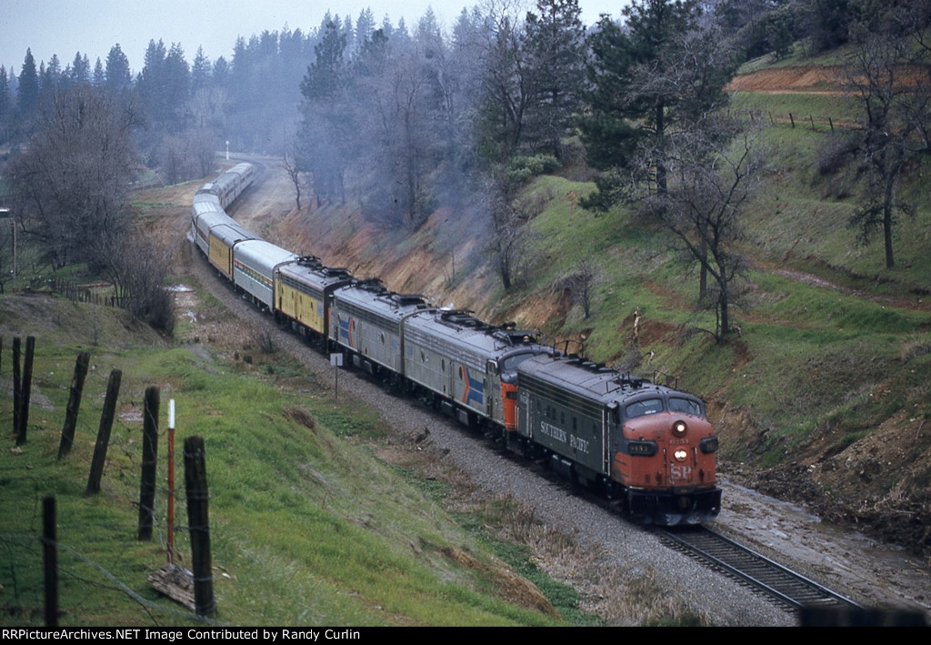 Amtrak #6 San Francisco Zephyr at East Applegate